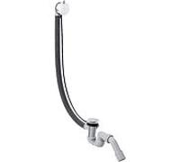 hansgrohe AXOR Flexaplus S set complet, garniture de vidage et de trop-plein, pour baignoires spéciales, 58318000, Couleur: chrome