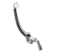 Hansgrohe Flexaplus S - Ensemble complet avec set de finition, garniture de vidage et trop-plein pour baignoires normales chrome 58150000