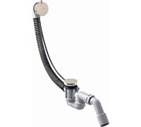 hansgrohe Flexaplus set complet 58316820 set de vidage et trop-plein, nickel brossé