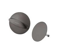 hansgrohe Flexaplus match0 58185340 chrome noir brossé, jeu de vidage / trop-plein