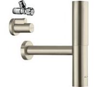 hansgrohe AXOR flowstar Designsiphon set, avec deux robinets d'angle et tiroirs, 51304820