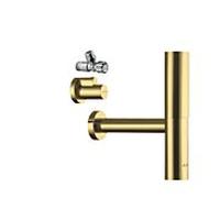 hansgrohe AXOR flowstar Designsiphon set, avec deux robinets d'angle et tiroirs, 51304990