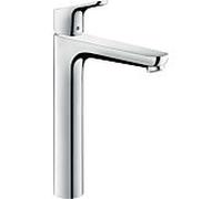 hansgrohe Focus Mitigeur de lavabo, ComfortZone230, saillie 185mm, sans garniture de vidage, chromé, 31532000