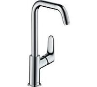 Hansgrohe Mitigeur de lavabo sur pied Focus 240 31519000 bec pivotant 120 chromé