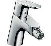 hansgrohe Focus Bidet mitigeur monocommande 31922000 chromé , avec ouverture par pression garniture de vidange