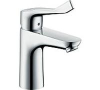 hansgrohe Focus Mitigeur de lavabo, manette extra-longue, CoolStart, ComfortZone100, saillie 119mm, sans garniture de vidage, chromé, 31917000