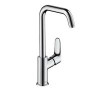hansgrohe Focus 240 Mitigeur de lavabo orientable 31609000 avec garniture de vidage chromé