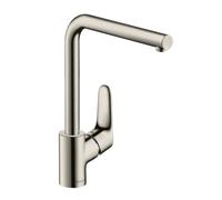 hansgrohe Focus M41 Mitigeur monocommandé pour cuisine 280, éco, 1 jet, 31827800, Couleur: Finition en acier inoxydable