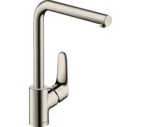 Hansgrohe Focus M41 mitigeur de cuisine sur pied acier inoxydable 31817800