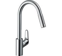 Hansgrohe Focus M41 mitigeur de cuisine sur pied acier inoxydable 73880800