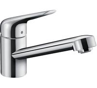 hansgrohe Focus M42 Mitigeur monocommandé pour cuisine 100, CoolStart, Eco, 1 jet, chrome, 71866000