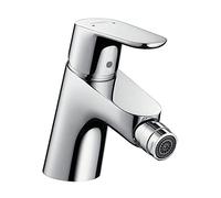 Hansgrohe Mitigeur de bidet sur pied Focus 31920000 monocommande avec garniture de vidage, chrome