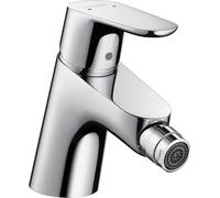 Hansgrohe Focus Mitigeur de bidet Chrome Push-Open