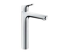 hansgrohe Focus Mitigeur de lavabo, ComfortZone230, saillie 185mm, sans garniture de vidage, chromé, 31532000