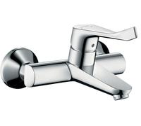 hansgrohe Focus Mitigeur de lavabo, apparent, manette extra-longue 121mm, saillie 180mm, chromé, 31913000