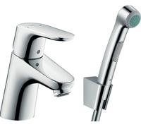 Hansgrohe Focus mitigeur de lavabo avec douchette bidet sur pied chrome 31926000