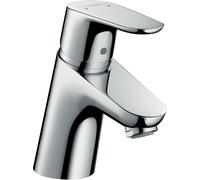 hansgrohe Focus Mitigeur de lavabo, ComfortZone70, pour basse pression, saillie 101mm, vidage à tirette, chromé, 31132000