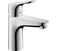 hansgrohe Focus Mitigeur de lavabo, CoolStart, ComfortZone100, saillie 119mm, vidage à tirette, chromé, 31621000