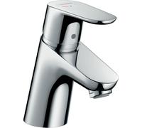 hansgrohe Focus Mitigeur de lavabo, CoolStart, ComfortZone70, saillie 101mm, garniture de vidage à tirette, chromé, 31539000