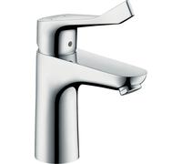 hansgrohe Focus Mitigeur de lavabo, manette extra-longue, ComfortZone100, saillie 119mm, sans garniture de vidage, chromé, 31915000
