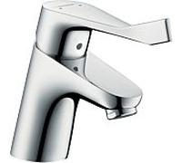 hansgrohe Focus mitigeur lavabo 31914000 chromé , sans garniture de vidage, avec poignée longue