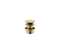 hansgrohe garniture de vidange 51300950 Push-Open, pour mitigeur lavabo et bidet, laiton brossé
