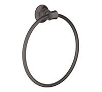 Hansgrohe hansgrohe Anneau porte-serviette Axor Montreux noir, métal, fixation murale, brossé bleu vc Quantité:1