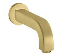 Hansgrohe hansgrohe Axor Citterio Bec de baignoire Saillie 165 mm, laiton brossé Quantité:1