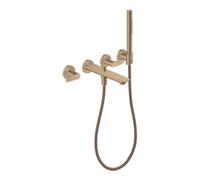 Hansgrohe hansgrohe Axor Citterio C Ensemble finition 3 trous mitigeur baignoire mural encastré avec douchette BRG Quantité:1