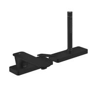 Hansgrohe hansgrohe Axor Citterio C Mitigeur mural 3 trous sans structure, noir mat, déport 155 mm Quantité:1
