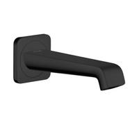 Hansgrohe hansgrohe Axor Citterio E Bec de baignoire Déport 181 mm, noir mat Quantité:1