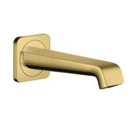 Hansgrohe hansgrohe Axor Citterio E Bec de baignoire, saillie 181 mm, optique or poli Quantité:1