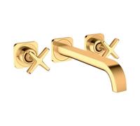 Hansgrohe hansgrohe Axor Citterio E Ensemble complet Robinet lavabo 3 trous, H 220 mm, rose, finition poli mat Quantité:1