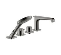 Hansgrohe hansgrohe Axor Citterio E Ensemble prêt à poser 4 sorties, thermostat, bleu poli vc Quantité:1
