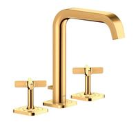 Hansgrohe hansgrohe Axor Citterio E Robinet lavabo 3 trous 170 165 mm, tirette, chrome mat Quantité:1