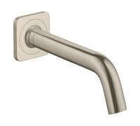 Hansgrohe hansgrohe Axor Citterio M Bec de baignoire, saillie 182 mm, nickel brossé Quantité:1