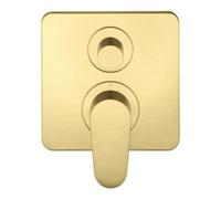 Hansgrohe hansgrohe Axor Citterio M Set complet Mitigeur bain mural, laiton brossé Quantité:1
