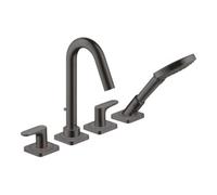 Hansgrohe hansgrohe Axor Citterio M Set complet Mitigeur lavabo 4 trous, A 135 mm, brossé bleu Quantité:1