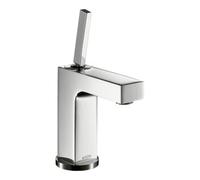 Hansgrohe hansgrohe Axor Citterio Mitigeur lavabo mono-commande 110 A 104mm, avec poignée à bouton, tirette, chrome Quantité:1