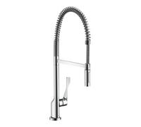 Hansgrohe hansgrohe Axor Citterio SemiPr SPT 230 Robinet pivotant 360° optique or brossé Quantité:1