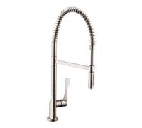 Hansgrohe hansgrohe Axor Citterio SemiPr SPT 230, zone pivotante 360°, aspect acier inoxydable Quantité:1