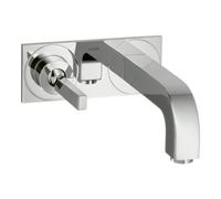 Hansgrohe hansgrohe Axor Citterio Set de montage complet Mitigeur lavabo encastré, poignée à goupille, bec 160 mm, chromé Quantité:1