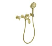 Hansgrohe hansgrohe Axor Citterio Set de montage complet Robinetterie baignoire encastrée 3 trous, m KrG, brossé Quantité:1