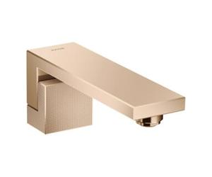 Hansgrohe hansgrohe Axor Edge Robinet de baignoire A 190 mm, chromé poli, finition diamantée, or rose Quantité:1