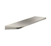 Hansgrohe hansgrohe Axor Étagère Universelle Circulaire 400x110mm, fixation murale, aspect inox Quantité:1