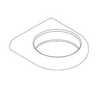 Hansgrohe hansgrohe Axor Logo cache pour élément de maintien chrome Quantité:1