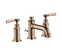 Hansgrohe hansgrohe Axor Montreux 3 trous Robinet lavabo 143 mm, avec tirette, poli or rose Quantité:1