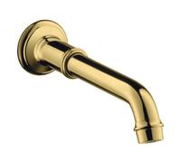 Hansgrohe hansgrohe Axor Montreux Bec de baignoire Déport 166-220 mm, optique or poli Quantité:1