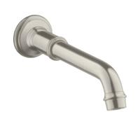 Hansgrohe hansgrohe Axor Montreux Bec de baignoire Saillie 166-220 mm, aspect acier inoxydable Quantité:1
