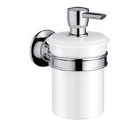 Hansgrohe hansgrohe Axor Montreux Distributeur de lotion en verre, support métal, montage mural, chrome Quantité:1